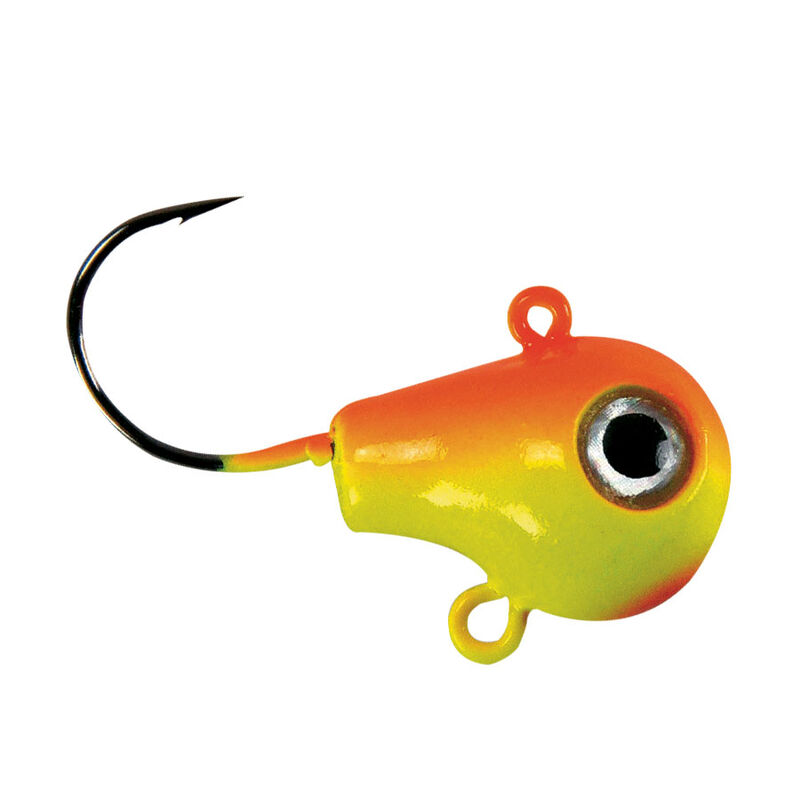 T&ecirc;te plomb&eacute;e carnassier vmc hammer head orange (x4) - T&ecirc;tes plomb&eacute;es | Pacific P&ecirc;che