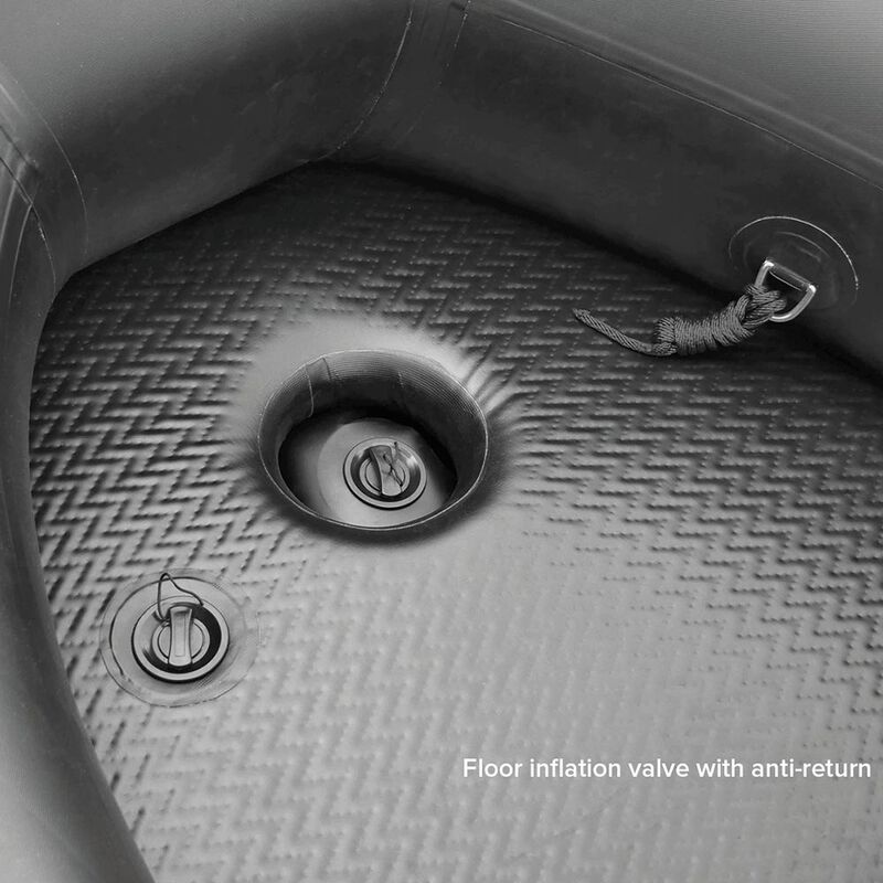 Bateau pneumatique carp spirit black boat 240wi (plancher gonflable) - Bateaux | Pacific P&ecirc;che