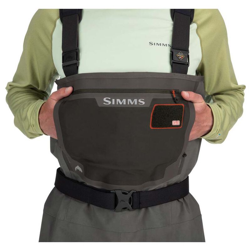 Waders Simms G3 Stockingfoot Gunmetal - Respirant | Pacific Pêche