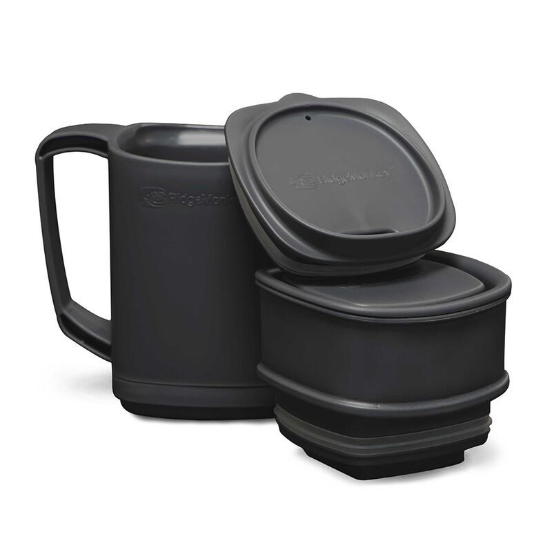Thermos ridgemonkey set thermomug dlx brew gris - Cuisine/Repas | Pacific P&ecirc;che