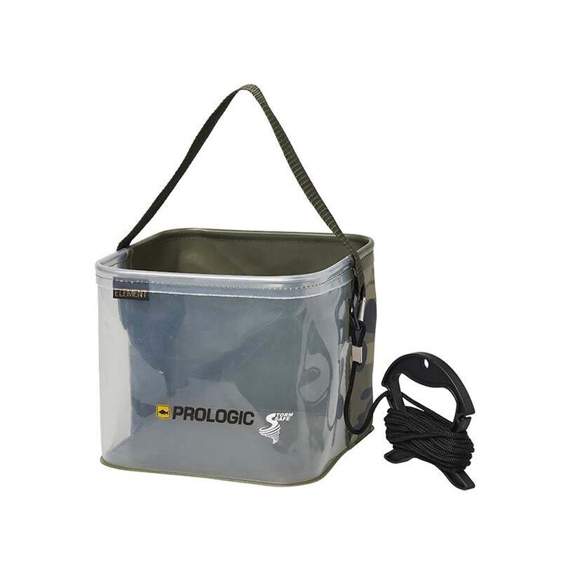 Seau Souple Prologic Element Trans-Camo Rig Water Bucket Medium - Seaux | Pacific Pêche