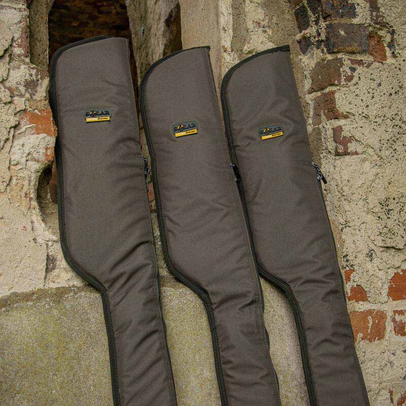 Housse Individuelle Solar Undercover Green Single Rod Sleeve 10" Housses individuelle pêche à