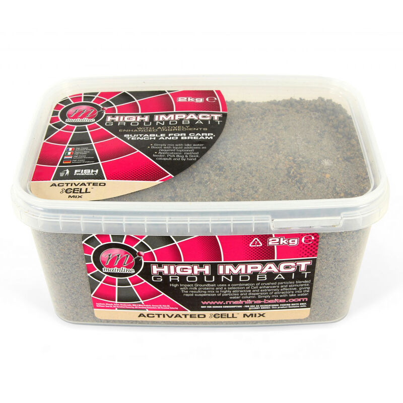 Method Mix Mainline High Impact Groundbait Cell Mix 2 kg - Sticks Mix | Pacific P&ecirc;che