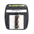 Mouche s&egrave;che silverstone march brown h16 (x3) - S&egrave;ches | Pacific P&ecirc;che