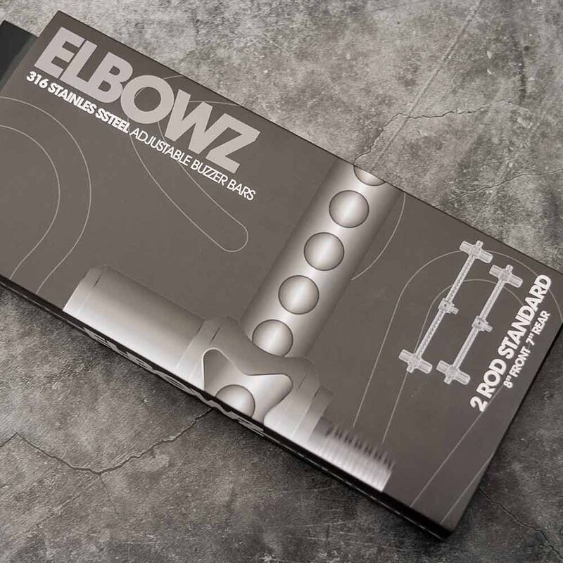 Buzz Bar 2 Rod Stainless 18cm et 20.5cm - Buzz Bar | Pacific Pêche