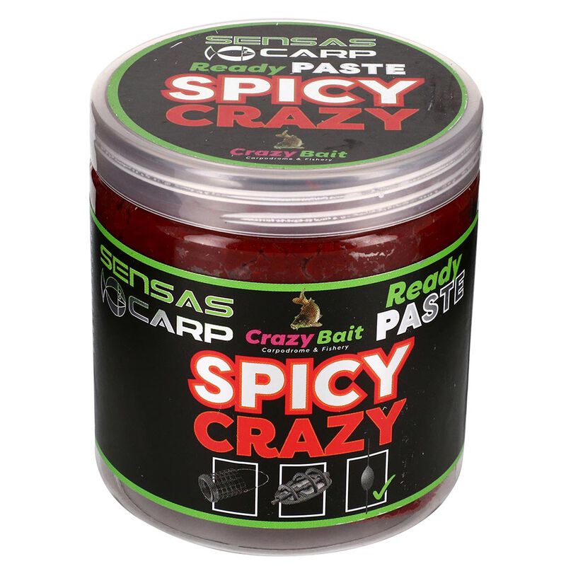 P&acirc;te Sensas Crazy Bait Spicy Crazy 250g - P&acirc;tes D'eschage | Pacific P&ecirc;che