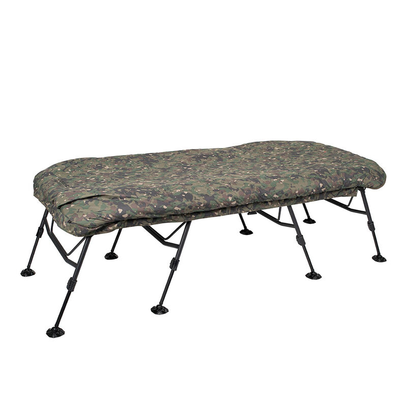 Bedchair Trakker RLX8 Wide Camo Bed System - Bedchairs | Pacific Pêche