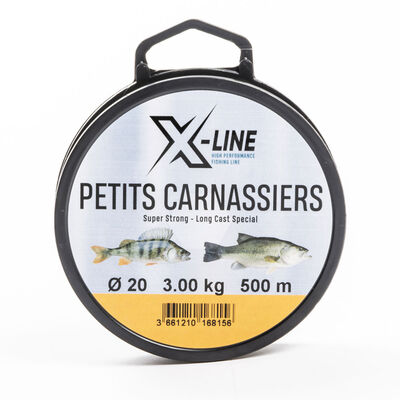 Nylon X-Line Petits Carnassiers 500m - Nyons | Pacific Pêche