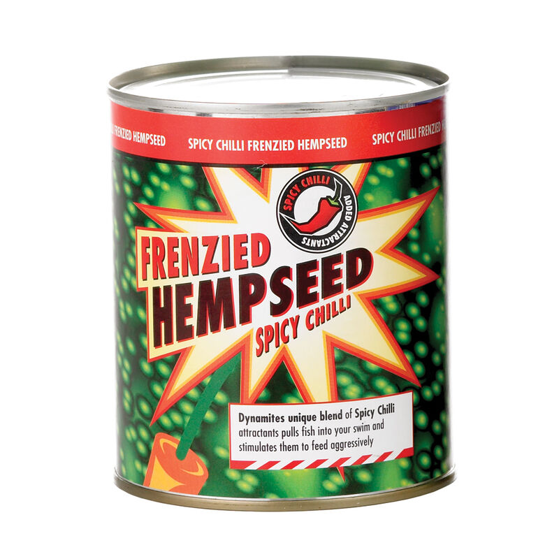 Graines Cuites Dynamite Baits Frenzied hemp spicy chili 700g - Pr&ecirc;tes &agrave; l'emploi | Pacific P&ecirc;che