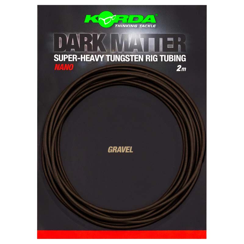 Gaine Korda Dark Matter Nano Tubing - Tungstene | Pacific P&ecirc;che