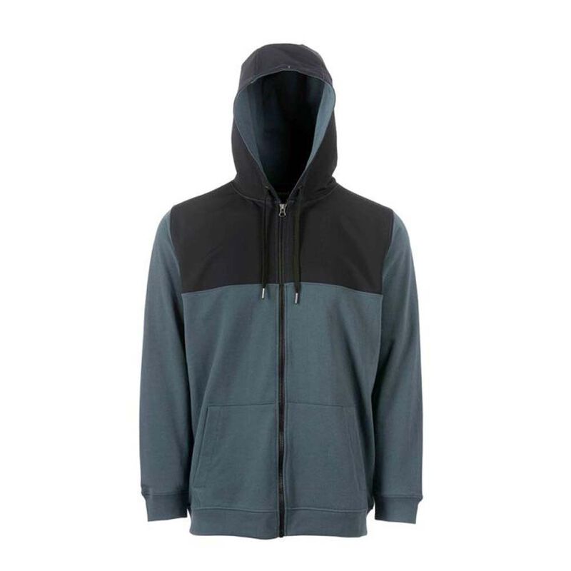 Sweat Zippé Grundens Daggerboard FZ Hoodie Darkslate - Vêtements | Pacific Pêche