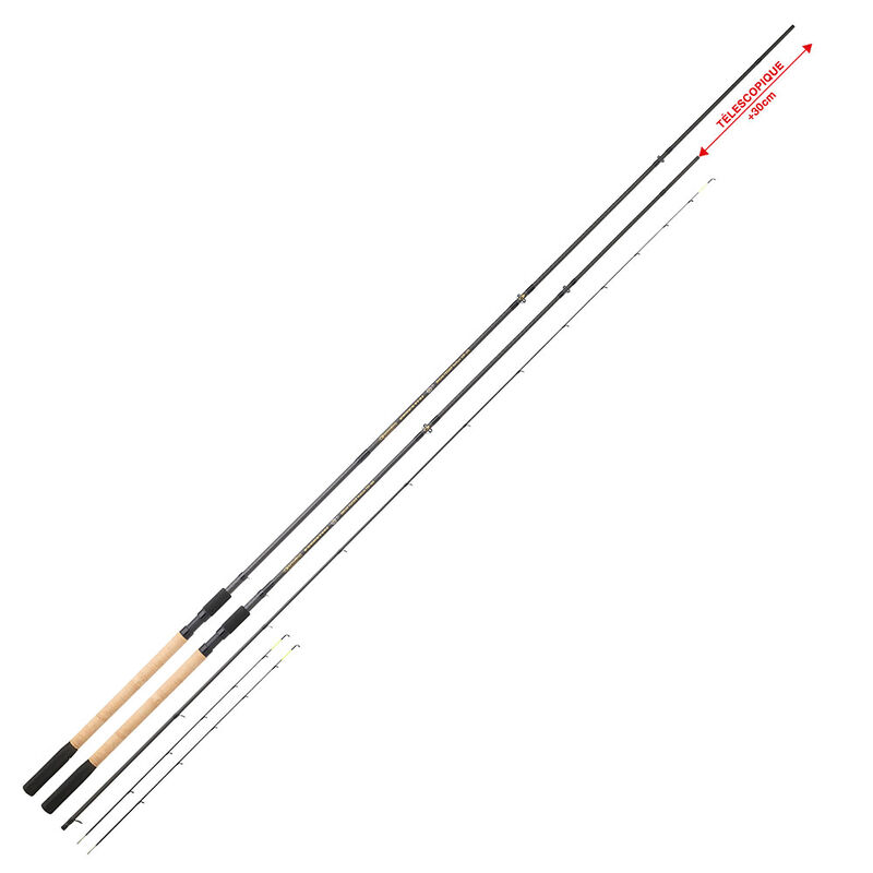 Canne Anglaise TEOS Blackrider Match 420 Slider 6-20g - Cannes Anglaise et Bolognaise | Pacific P&ecirc;che