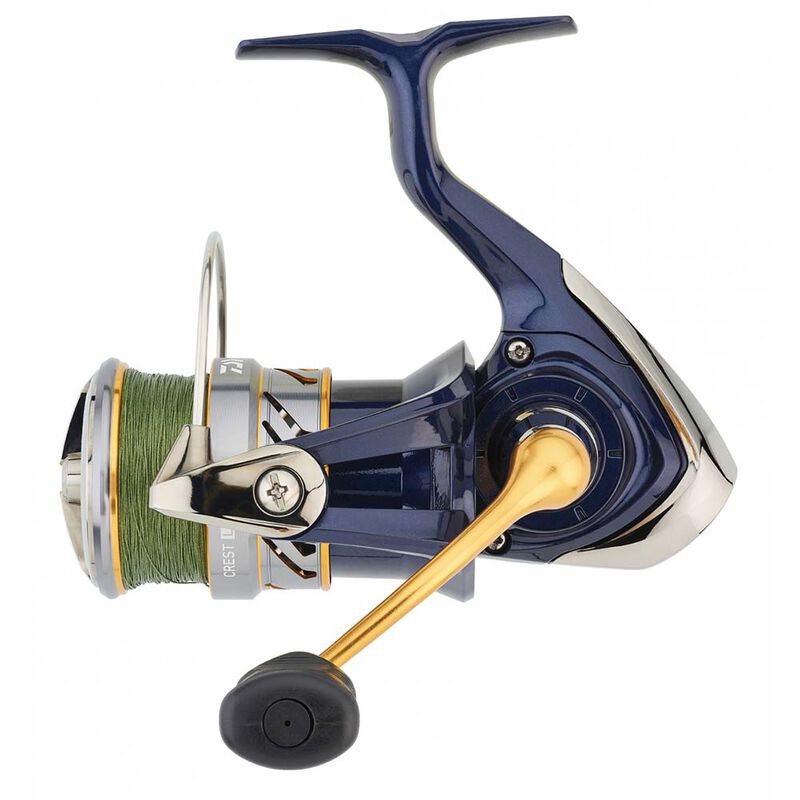 Moulinet Spinning Daiwa Crest LT PE  Tsuki 2023 2000 XH - Moulinets Spinning | Pacific Pêche