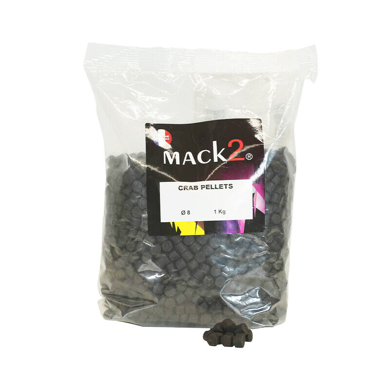 Crab Pellets Mack2 1kg 8mm - Amorçages | Pacific Pêche