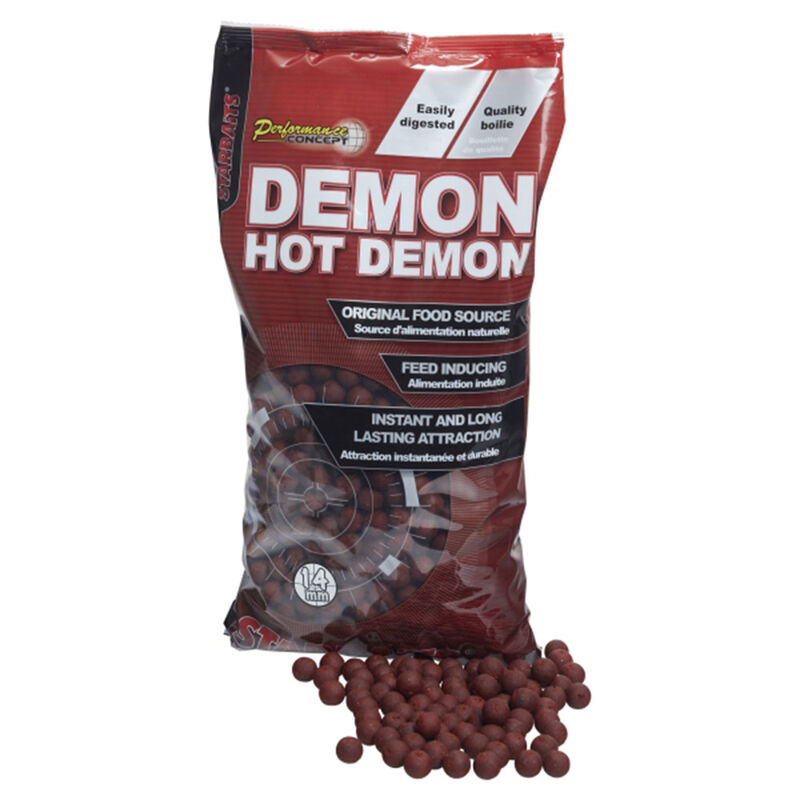 Bouillettes Starbaits PC Hot Demon 24mm - Denses | Pacific Pêche