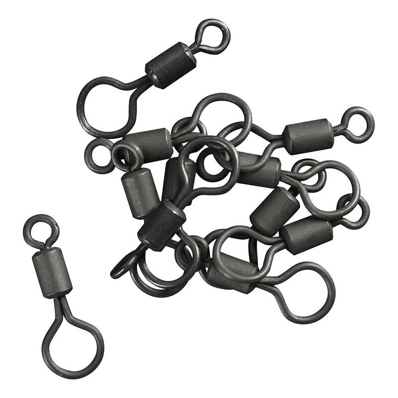 Emerillon rok chod swivel 8 - pochette de 12 - Emerillons carpe | Pacific P&ecirc;che