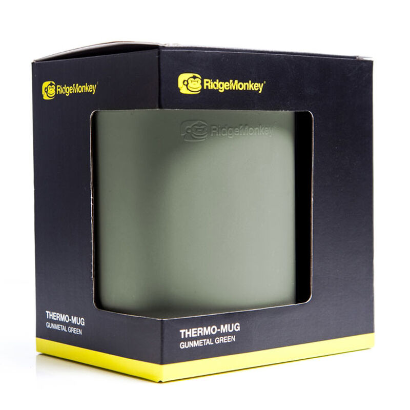 Mug carpe ridge monkey thermomug gunmetal green - Cuisine/Repas | Pacific P&ecirc;che