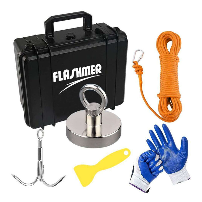 Kit Complet P&ecirc;che &agrave; l'aimant Pro Flashmer 250kg - Goodies/Gadgets | Pacific P&ecirc;che