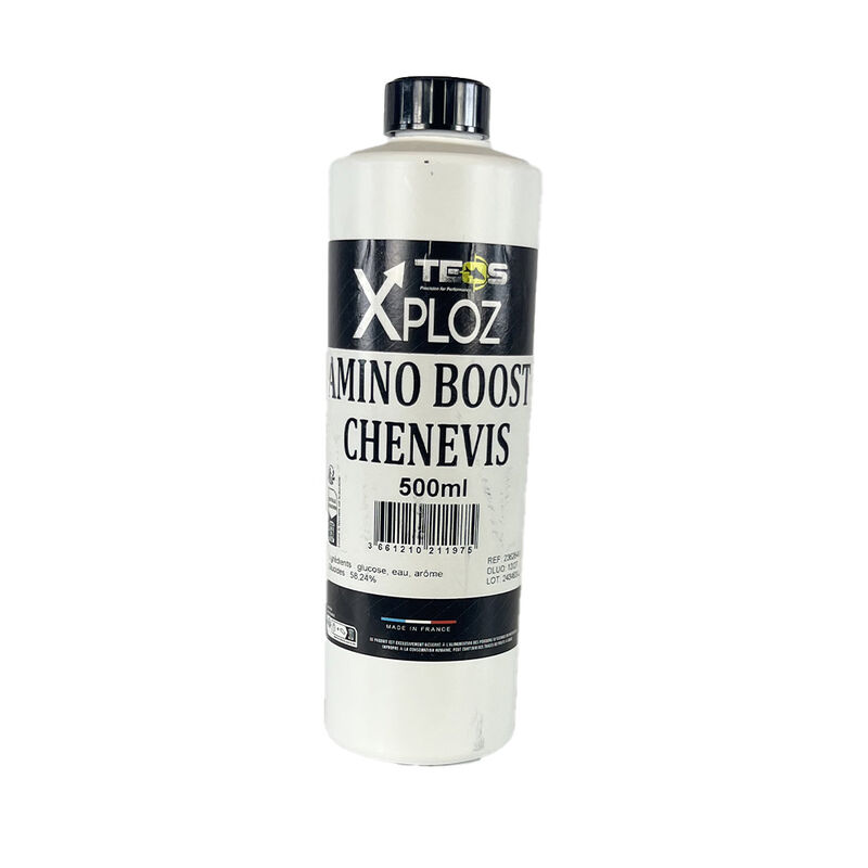 Booster Teos Xploz Amino Boost Chenevis 500ml - Additifs | Pacific Pêche