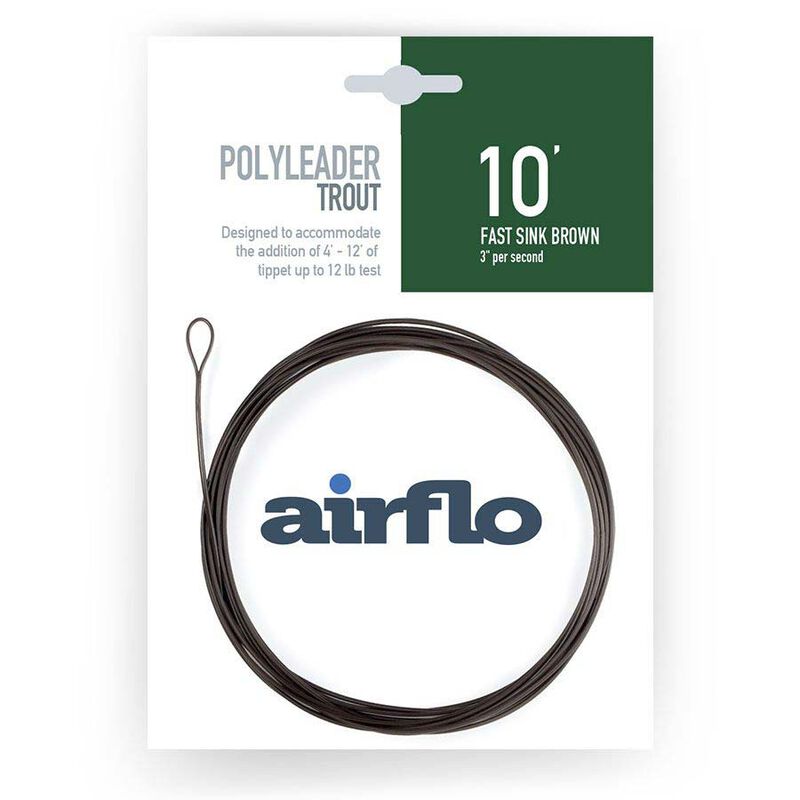 Polyleader fast sink Airflo 10' (3m) - Poly Leaders | Pacific P&ecirc;che