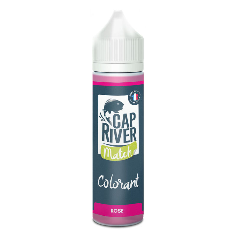 Colorant Liquide Cap River ROSE 60ML - Additifs | Pacific P&ecirc;che
