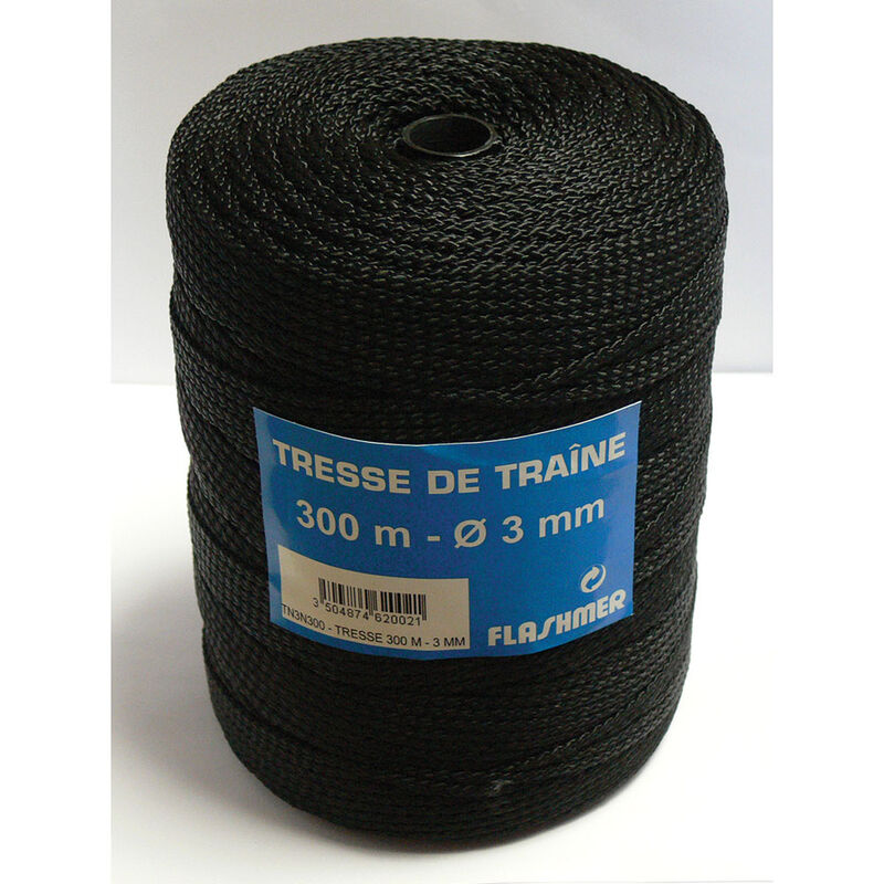Tresse de traîne flashmer 3mm en bobine de 300m - Tresses | Pacific Pêche