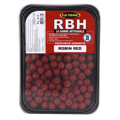 Bouillettes Fun Fishing RBH Boilies Robin Red 800g - Denses | Pacific Pêche