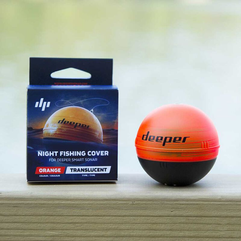 Couvercle Orange Deeper Pour Pêche De Nuit - Sondeurs/Gps | Pacific Pêche