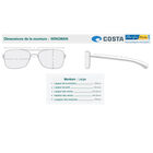 Lunettes polarisantes costa wingman (verres polycarbonate 580p) - Lunettes polarisantes | Pacific P&ecirc;che