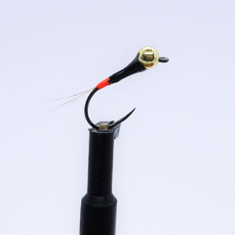 Kit 3 nymphes perdigones tag rouge h14 bille or tung 2,8 mm - Nymphes | Pacific Pêche