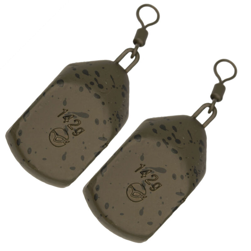 Plomb &agrave; &eacute;merillon korda square pear swivel (x2) - Emerillons | Pacific P&ecirc;che