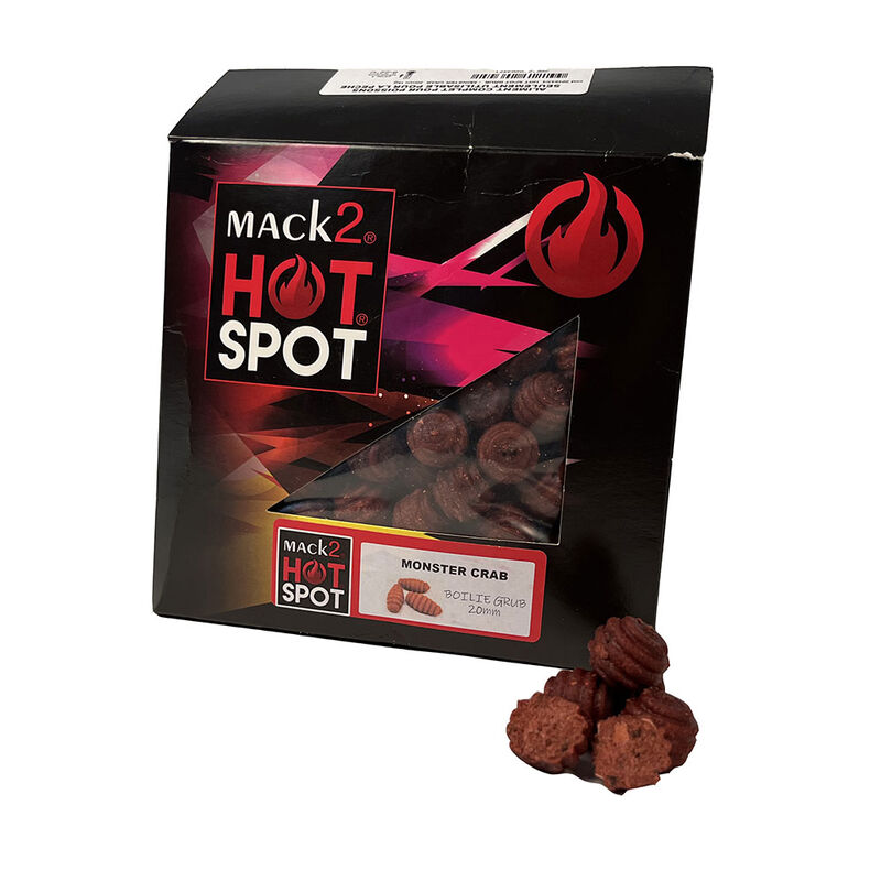 Bouillettes carpe mack2 Monster Crab boilies 1kg - Denses | Pacific Pêche