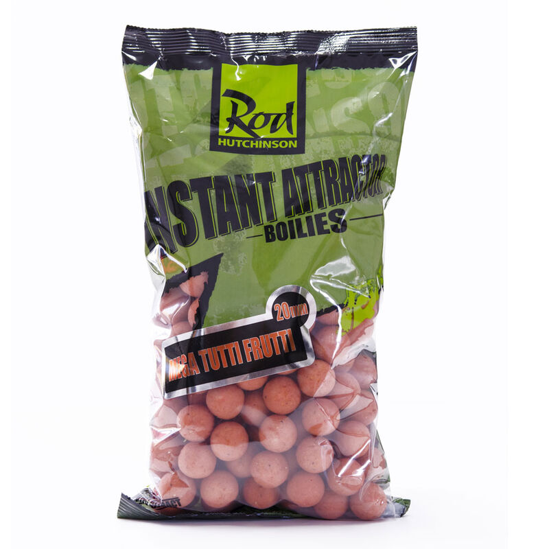 Bouillettes carpe rod hutchinson instant attractor mega tutti frutti 20mm 1kg - Denses | Pacific P&ecirc;che