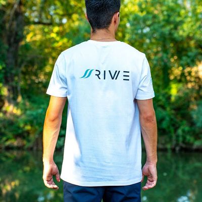 T-shirt Rive Blanc - T-shirts manches courtes | Pacific P&ecirc;che