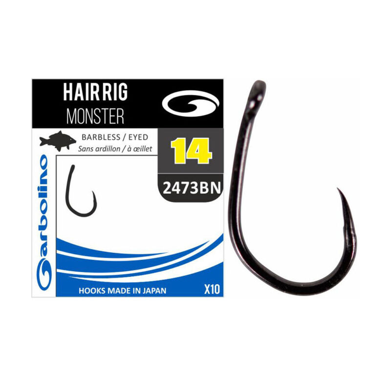 Hamecons Non Montés Garbolino 2473BN - Hameçons non Montés à Oeillets | Pacific Pêche