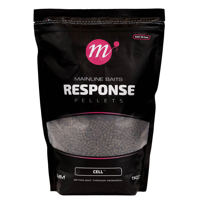 Pellets Mainline Response Cell 5 mm 1Kg - Amor&ccedil;ages | Pacific P&ecirc;che