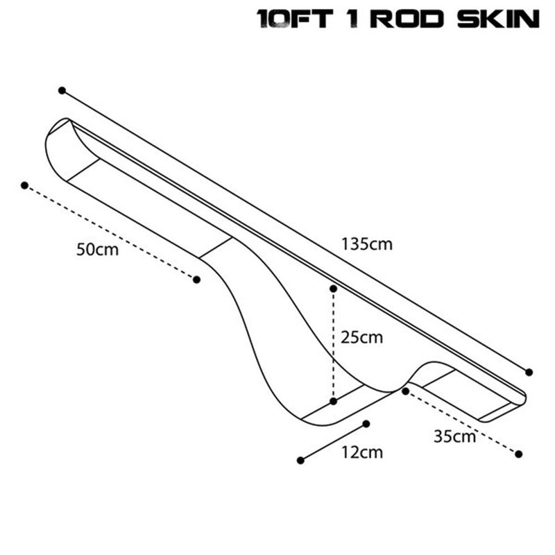 Fourreaux Nash Scope OPS Hi Protect 10ft 1 RodSkin - Fourreaux | Pacific Pêche