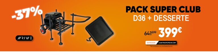 Pack super club D36 + desserte