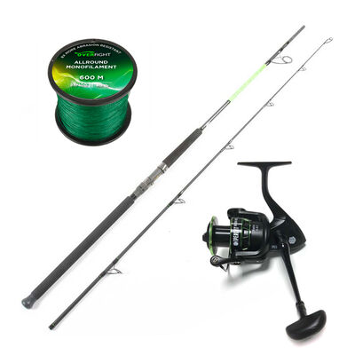 Pack Ipercut Heavy Spin + Moulinet 5000FD + Tresse - Packs et ensembles | Pacific P&ecirc;che