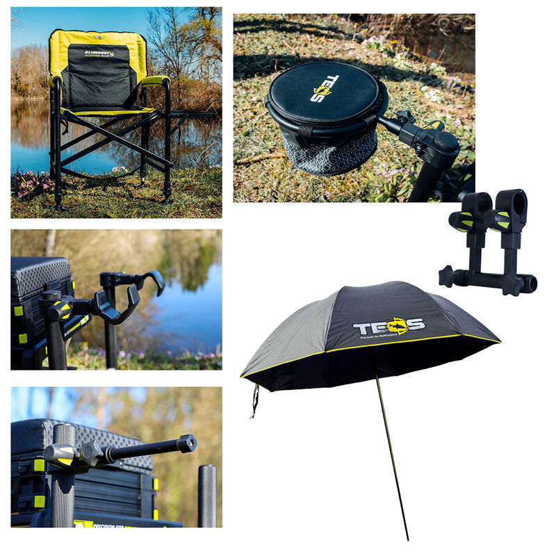 Pack Teos Coup Slimshot Chair Prenium - Pack feeder | Pacific P&ecirc;che