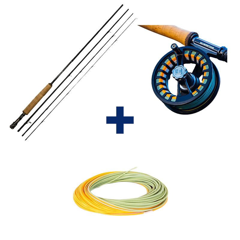 Pack Canne Xbone 9' 4/5 + Moulinet Xstream 35 + Soie Flottante 4 - Packs | Pacific P&ecirc;che