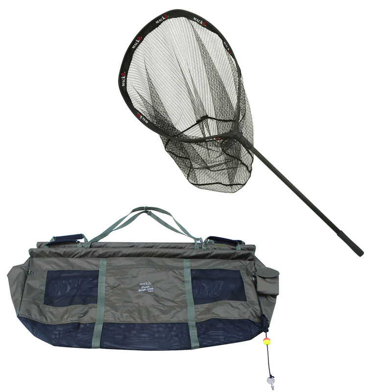 Pack Mack2 No Kill Enduro 4 Sacs de Conservation + Epuisette - R&eacute;ception Conservation No kill | Pacific P&ecirc;che