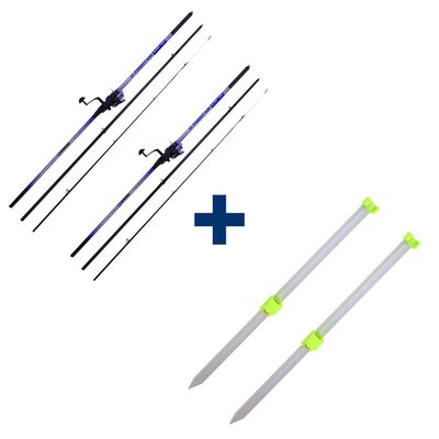 Pack 1 Combos Surf 420 100-200g 1m - Packs et ensembles | Pacific P&ecirc;che