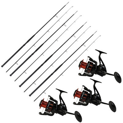 Pack Overfight 3 Tank Pellets 11' 5 Lbs + 3 Tank Evo 8500 + Ipercut pod - Packs et ensembles | Pacific P&ecirc;che