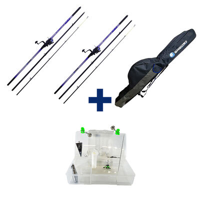 Pack Elementaire Surf 420 + Surf Box + Fourreau Surf - Packs et ensembles | Pacific P&ecirc;che