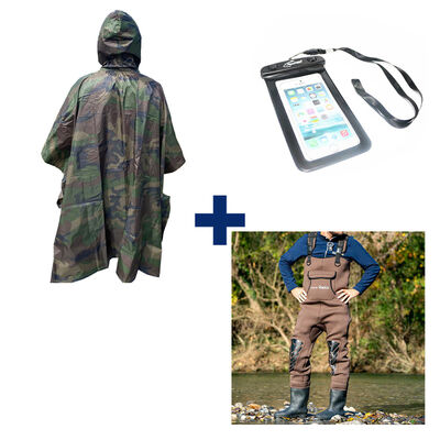 Pack Wader Neo Frost + Poncho + Pochette Etanche - Tous nos packs | Pacific P&ecirc;che