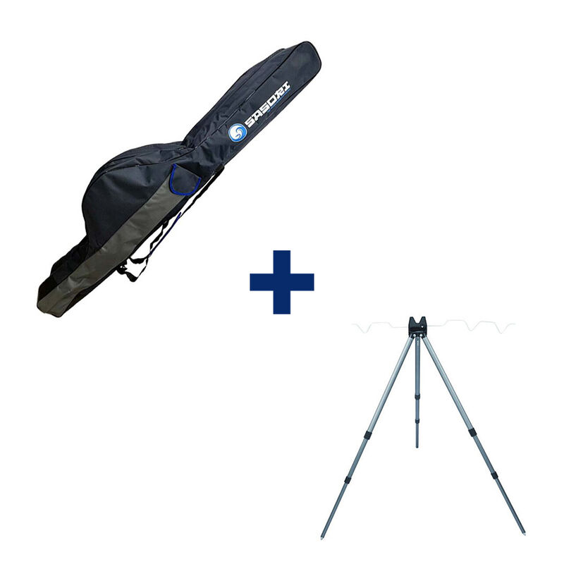 Pack Trepied Quai + Fourreau surf - Packs et ensembles | Pacific P&ecirc;che