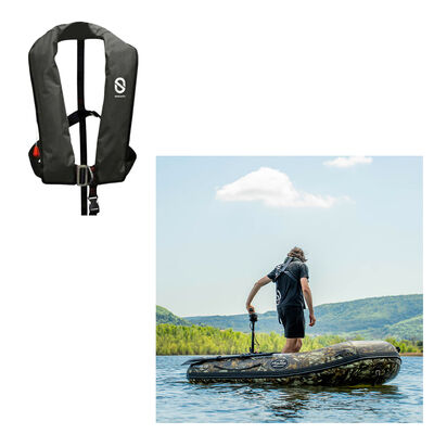 Pack Komando 270 + Gilet Gonflabe XH - Packs | Pacific P&ecirc;che