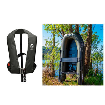 Pack Furtif 250 + Gilet Gonflabe XH - Packs | Pacific P&ecirc;che