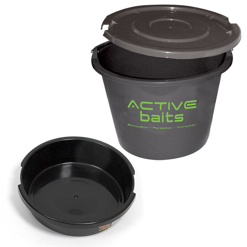 Seau 18l + couvercle + cuvette 5l - Packs | Pacific P&ecirc;che